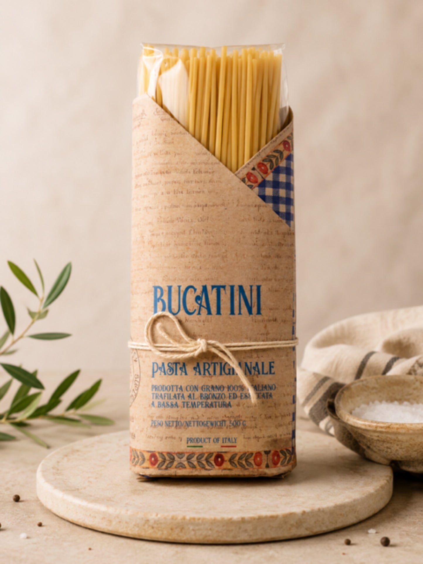 Bucatini — Pasta Artigianale (500 g)